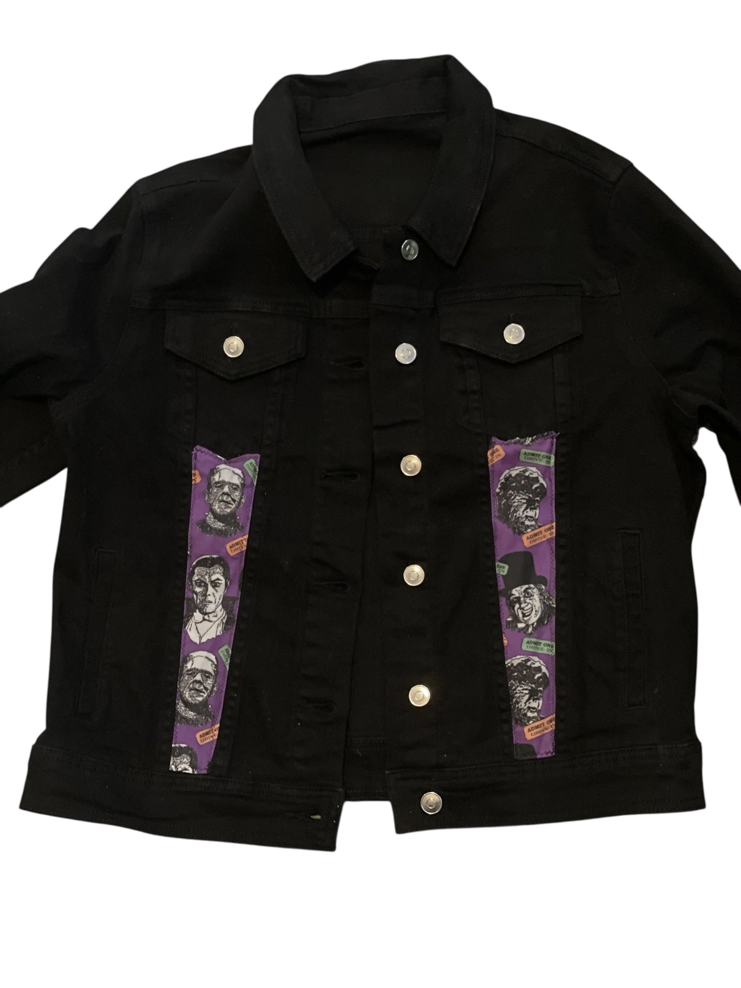 Universal Monsters Denim Jacket Large