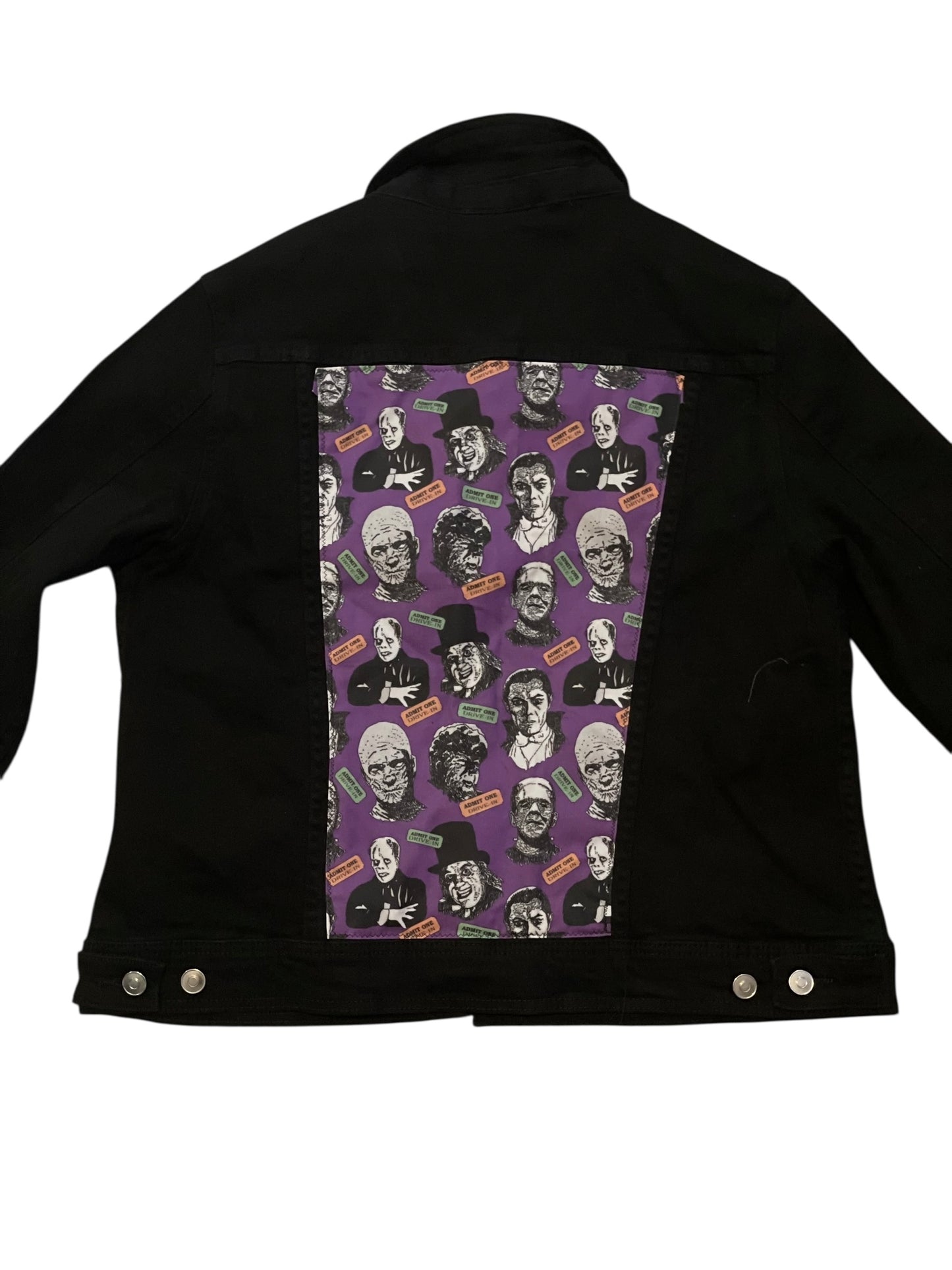 Universal Monsters Denim Jacket Large