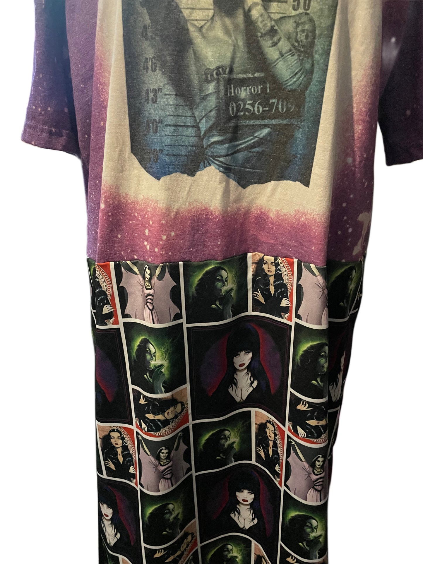 Ghoul Horror T-shirt Dress Medium