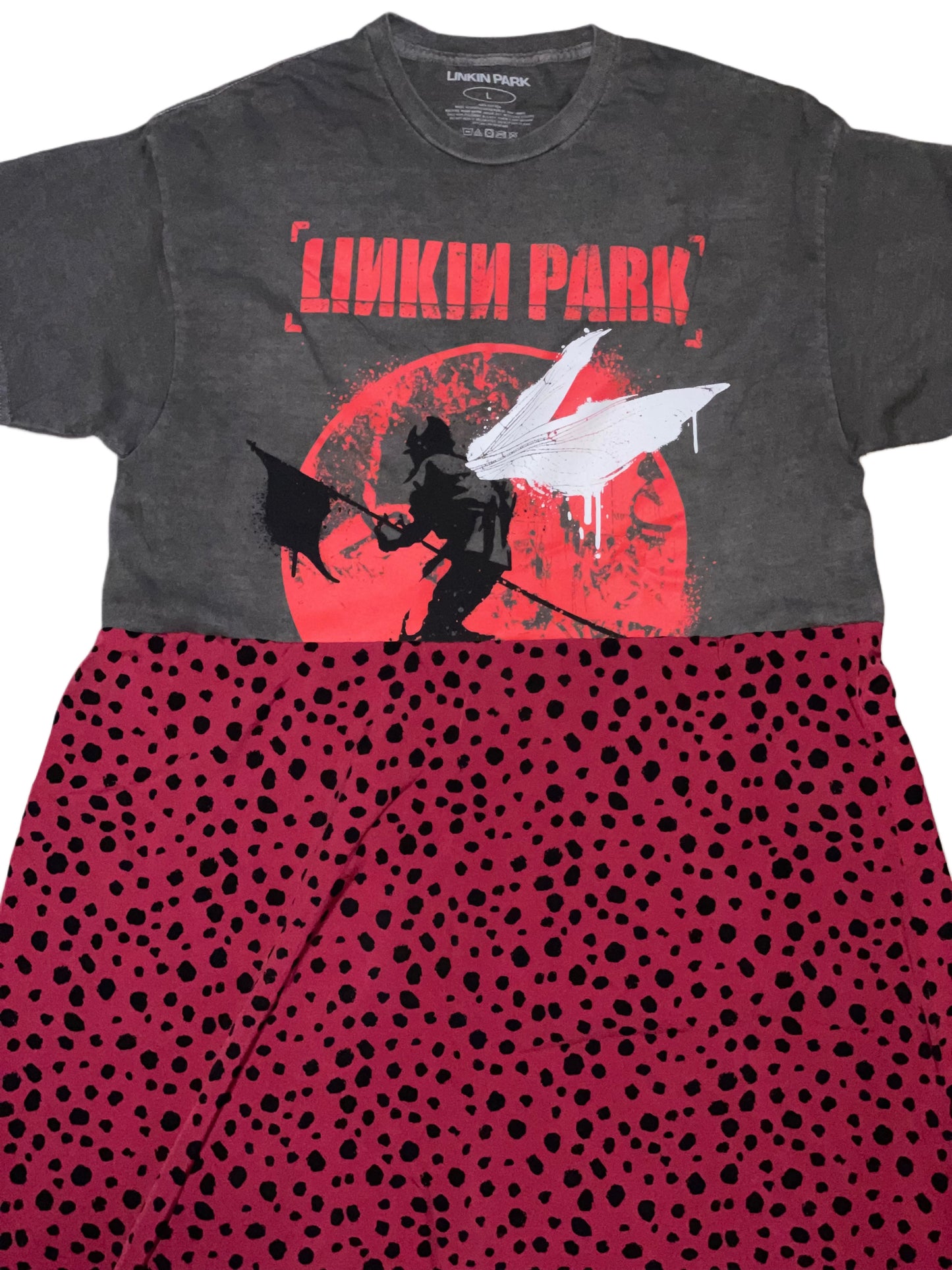Linkin Park T-Shirt Dress Large