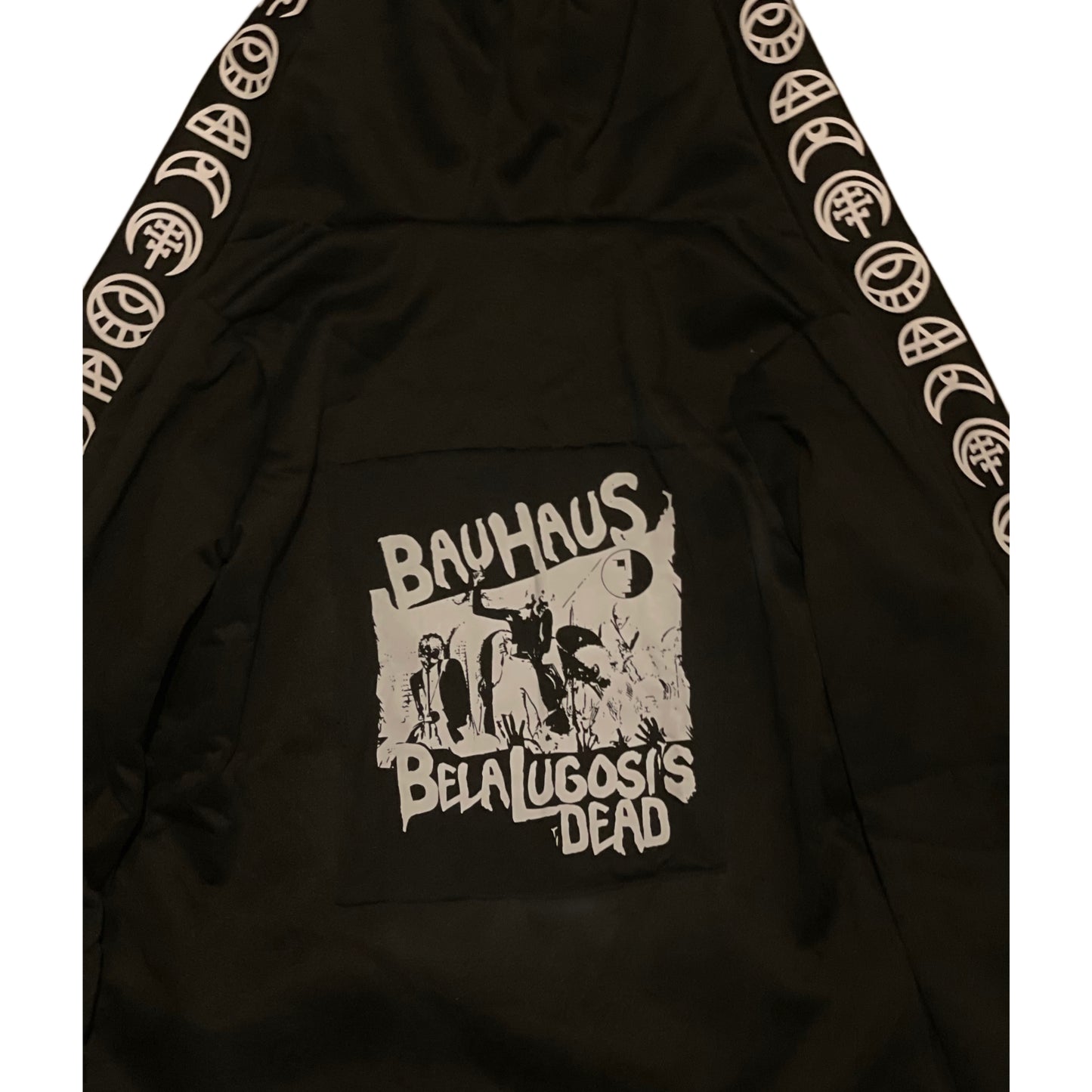 Bauhaus Upcycled Repurposed Hoodie 1XL