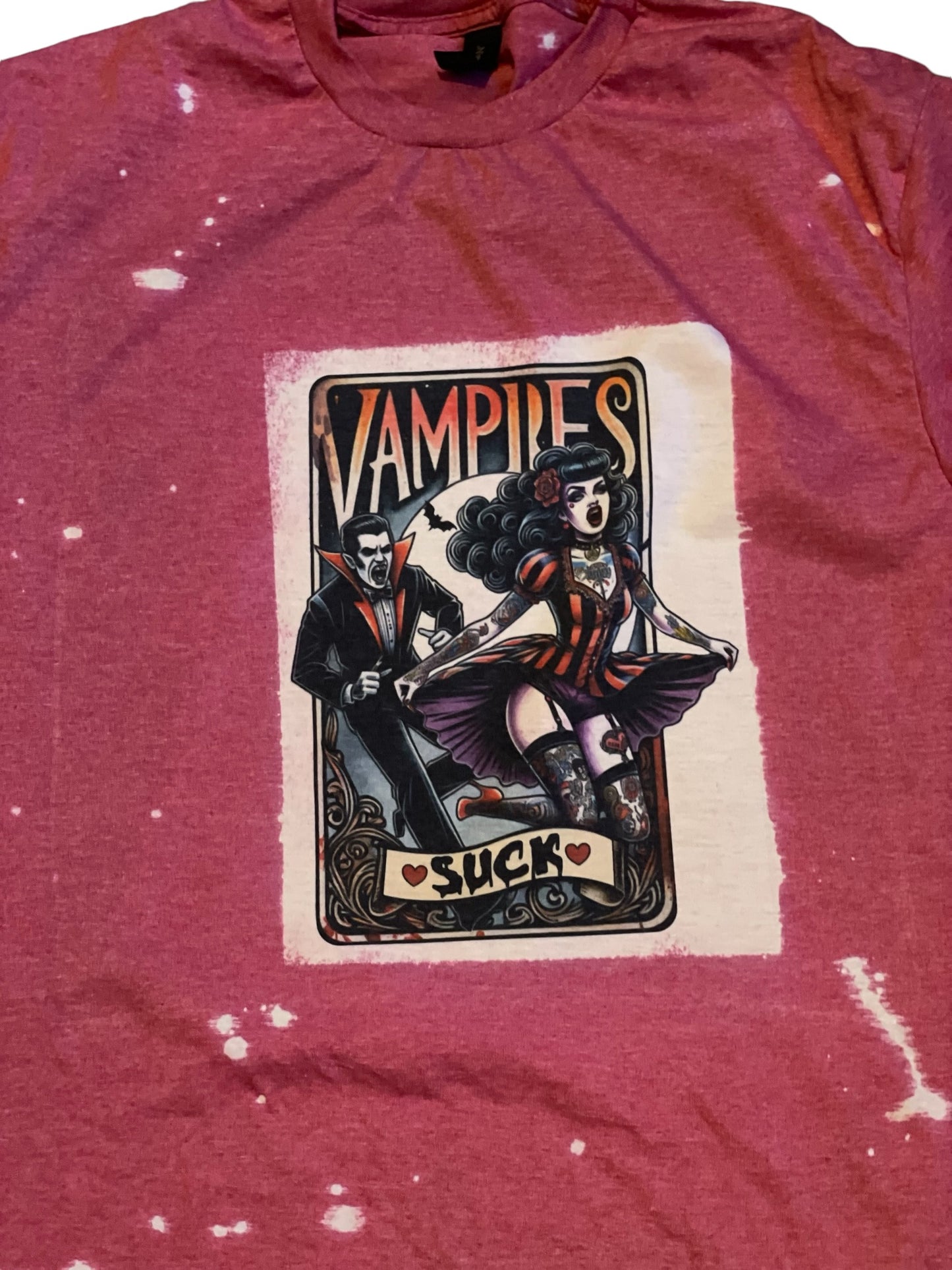 Vampires Suck Tarot T-Shirt