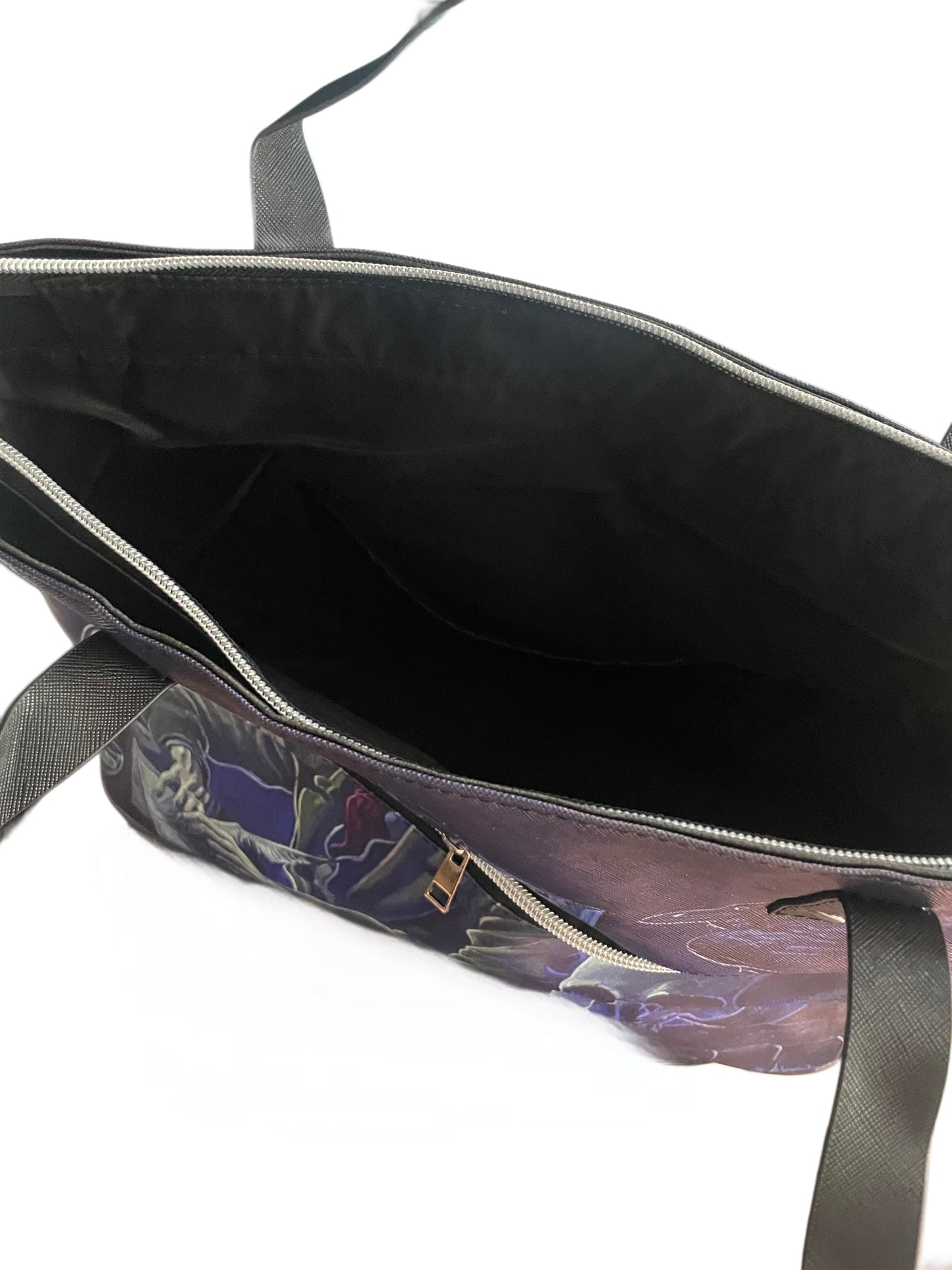 Edgar Allan Poe Faux Leather Tote