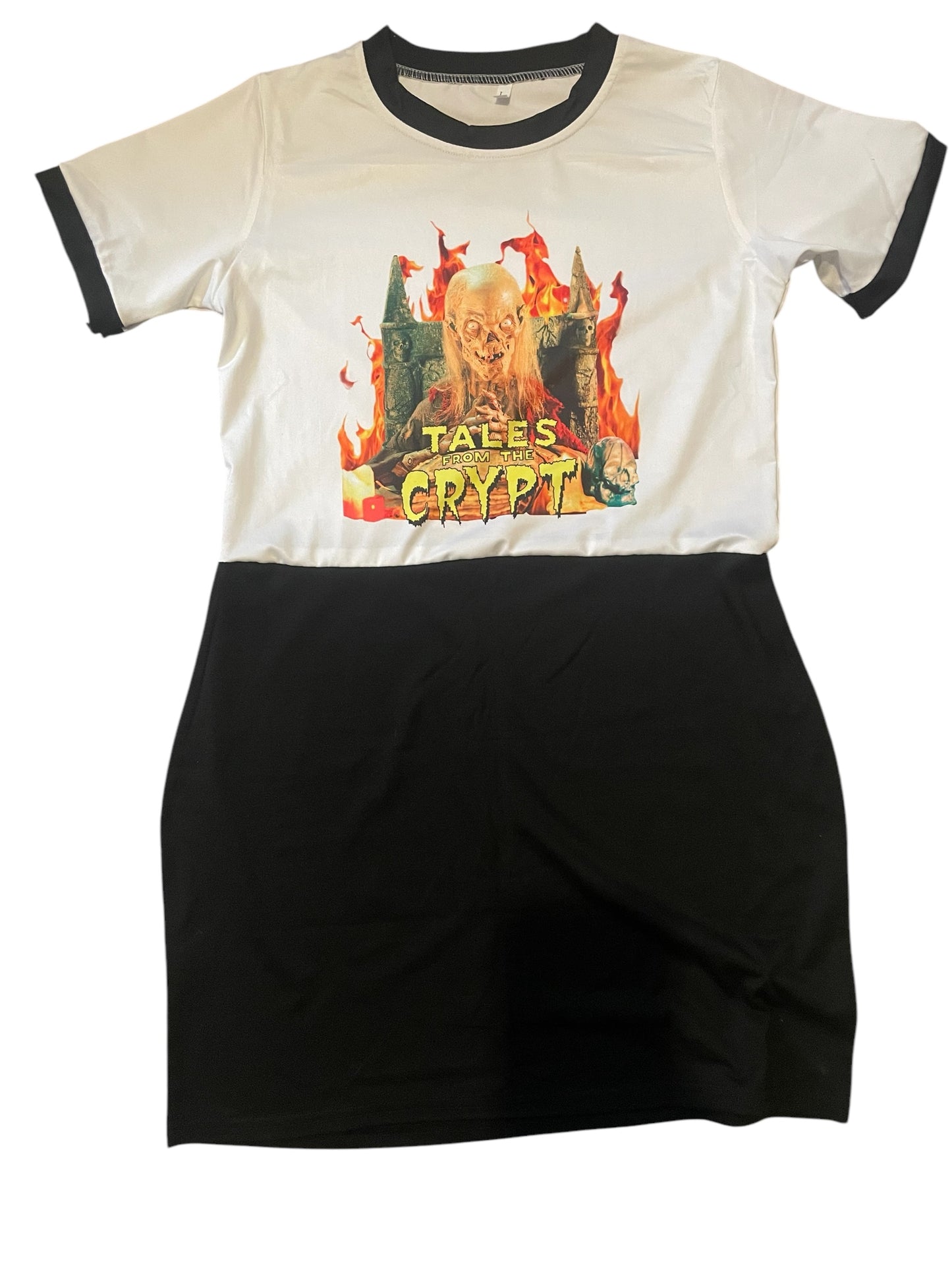 Tales From the Crypt Repurposed Dress Large