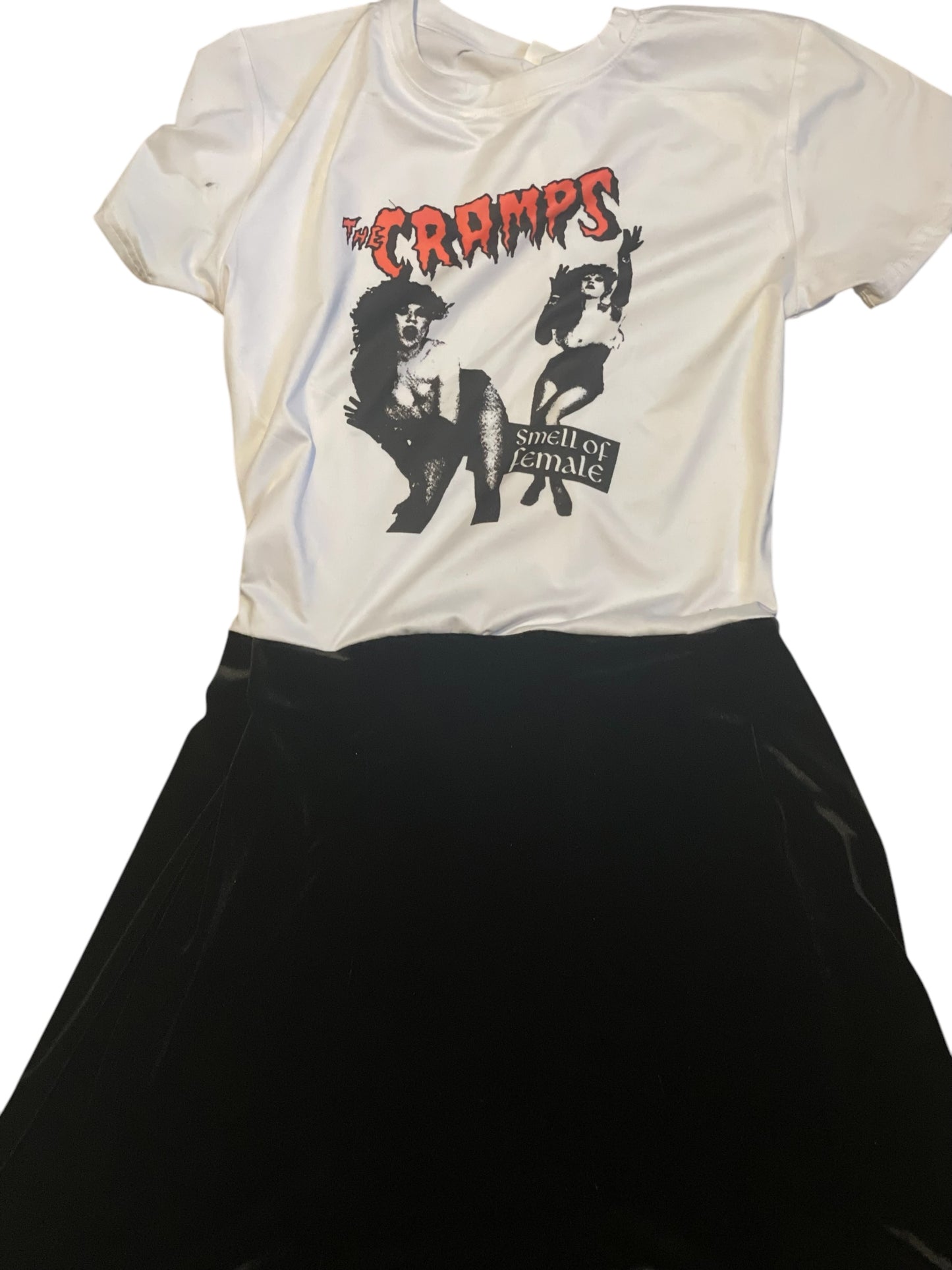 The Cramps Repurposed Dress Approx Medium
