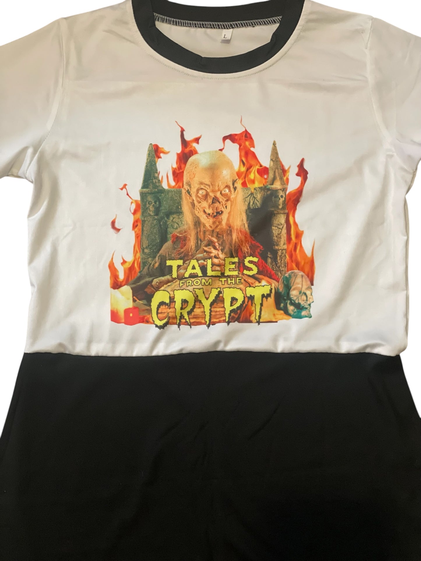 Tales From the Crypt Repurposed Dress Large