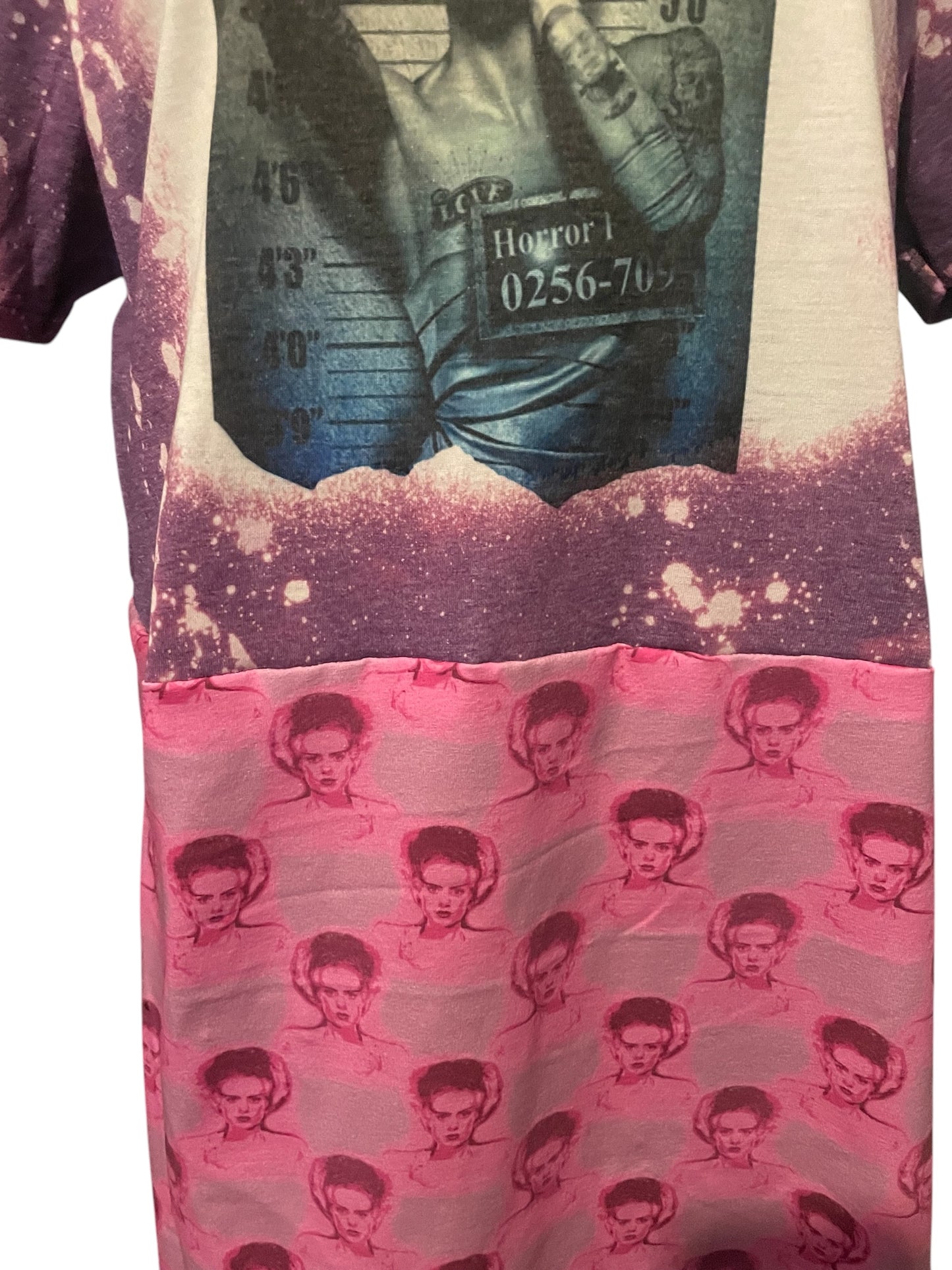 Bride of Frankenstein Dress T-SHIRT size medium