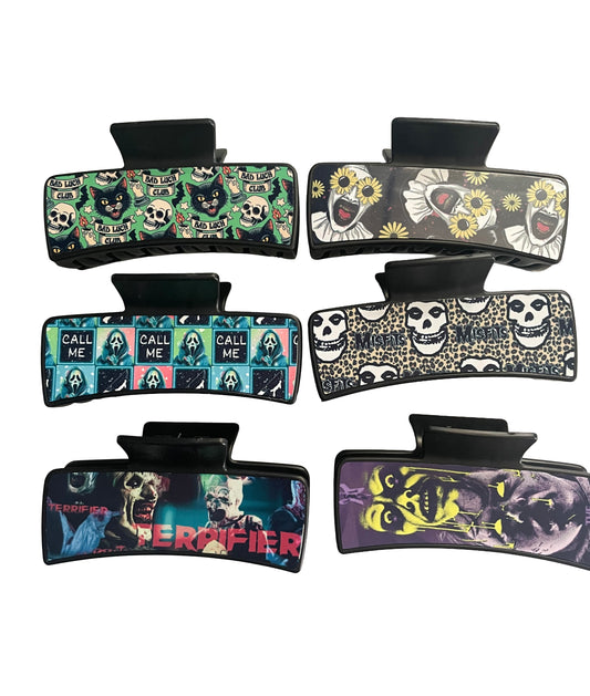 Horror Claw Hair Clips
