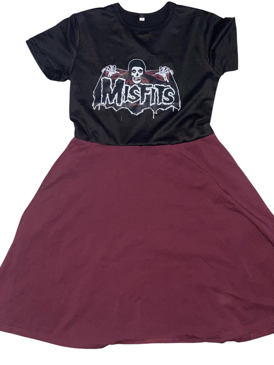 Misfits Repurposed Dress Medium