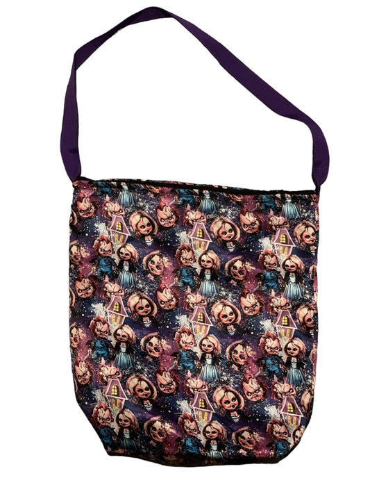 Child’s Play: Chucky and Bride Zippered Tote