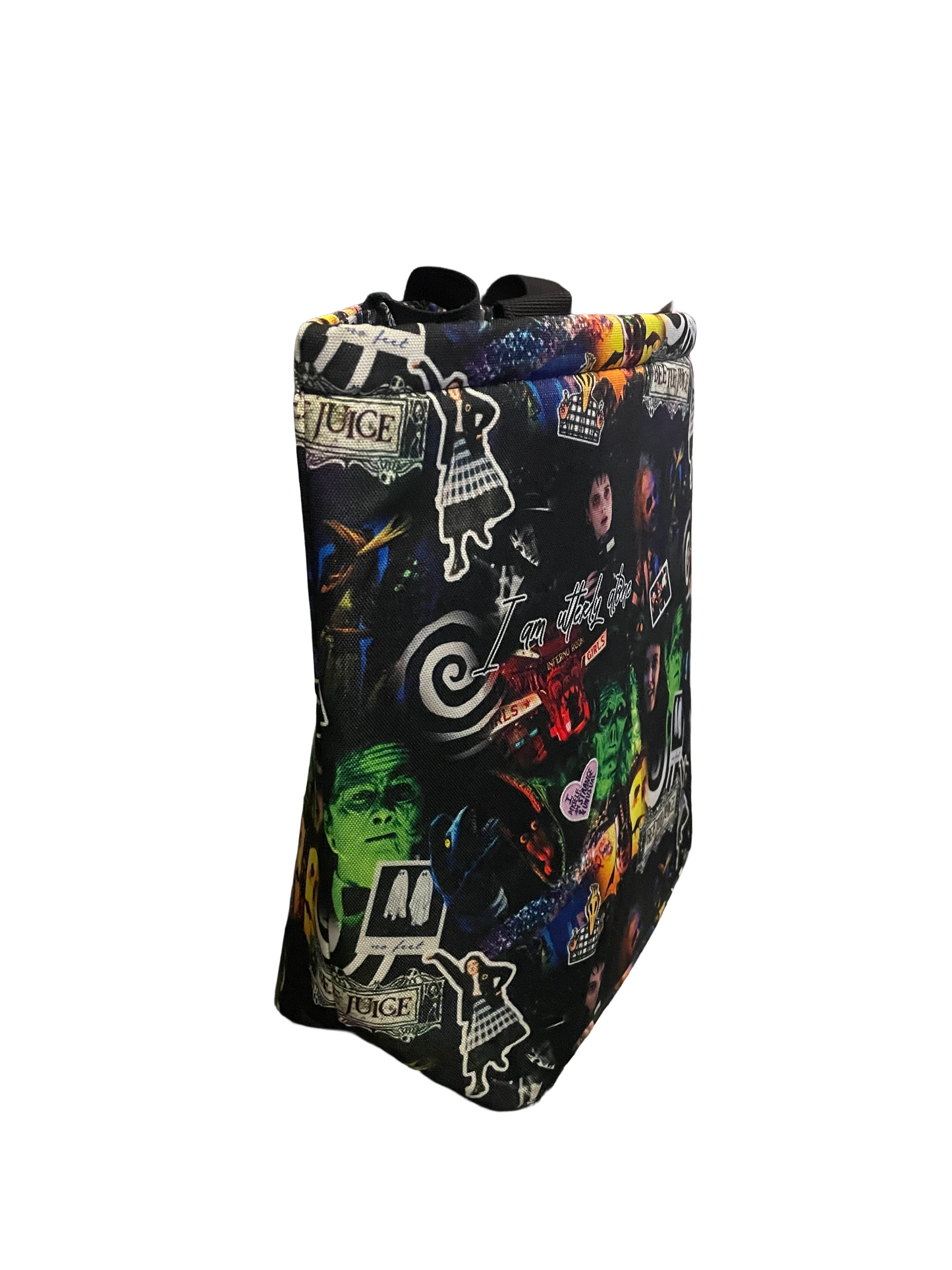 Beetlejuice Large Zippered Tote