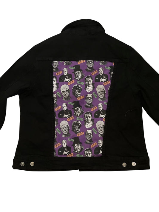 Universal Monsters Denim Jacket Large
