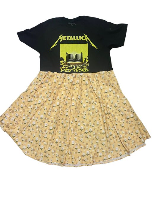 Metallica T-Shirt Dress Large