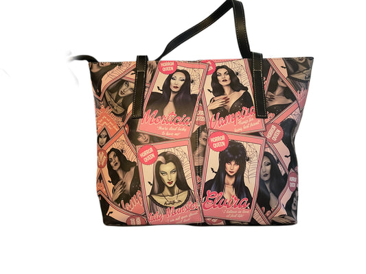 Horror Queens Zippered Tote