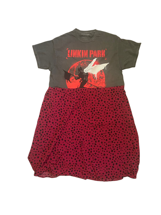 Linkin Park T-Shirt Dress Large