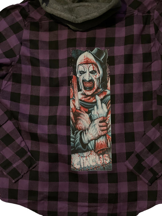 Terrifier Art The Clown Flannel