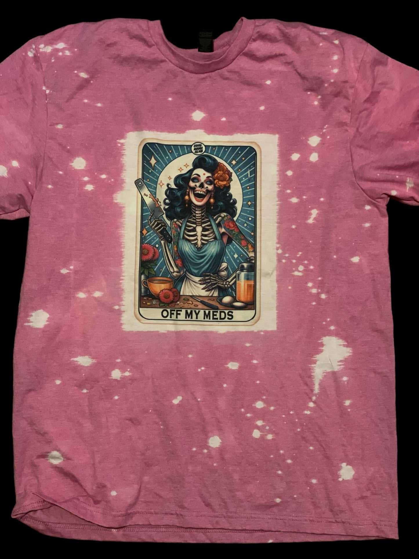 Off My Meds Cool Mama Club Tarot T-Shirt