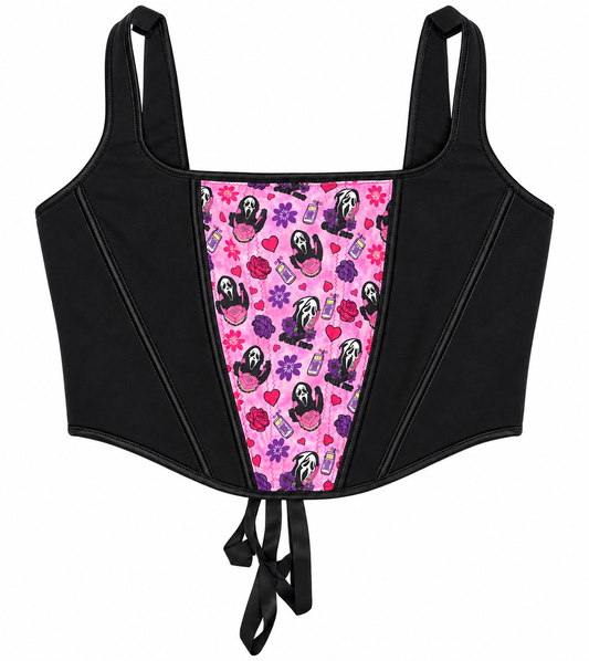 Ghost face Call Me Corset Large
