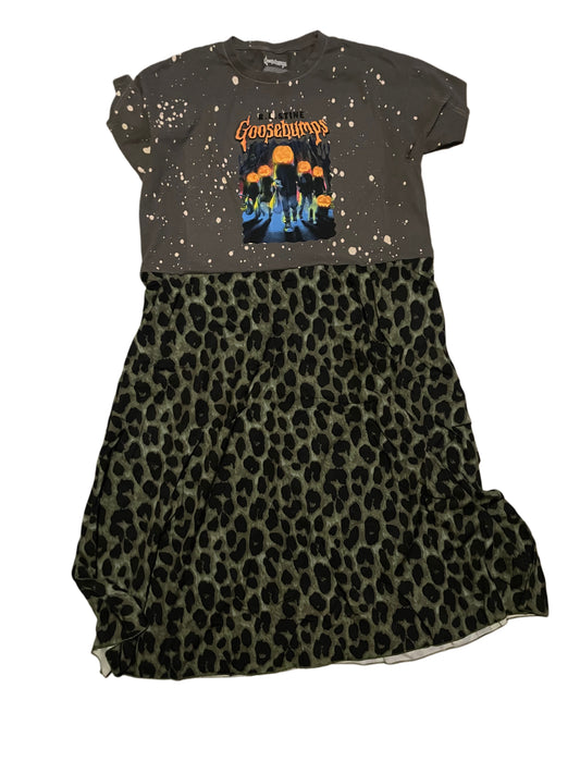 Goosebumps T-Shirt Dress Plus 1XL