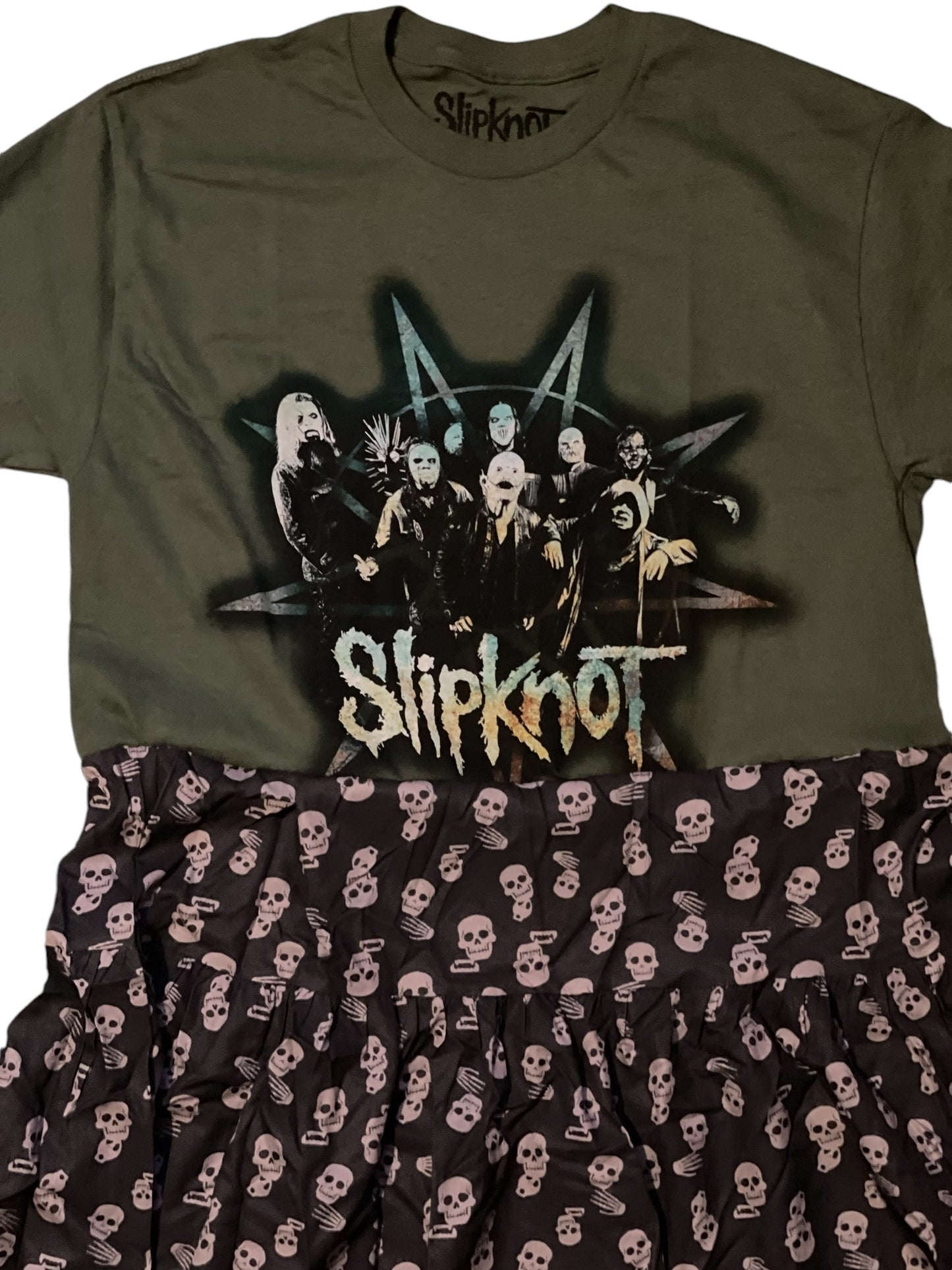 Slipknot Repurposed Maxi Dress Large