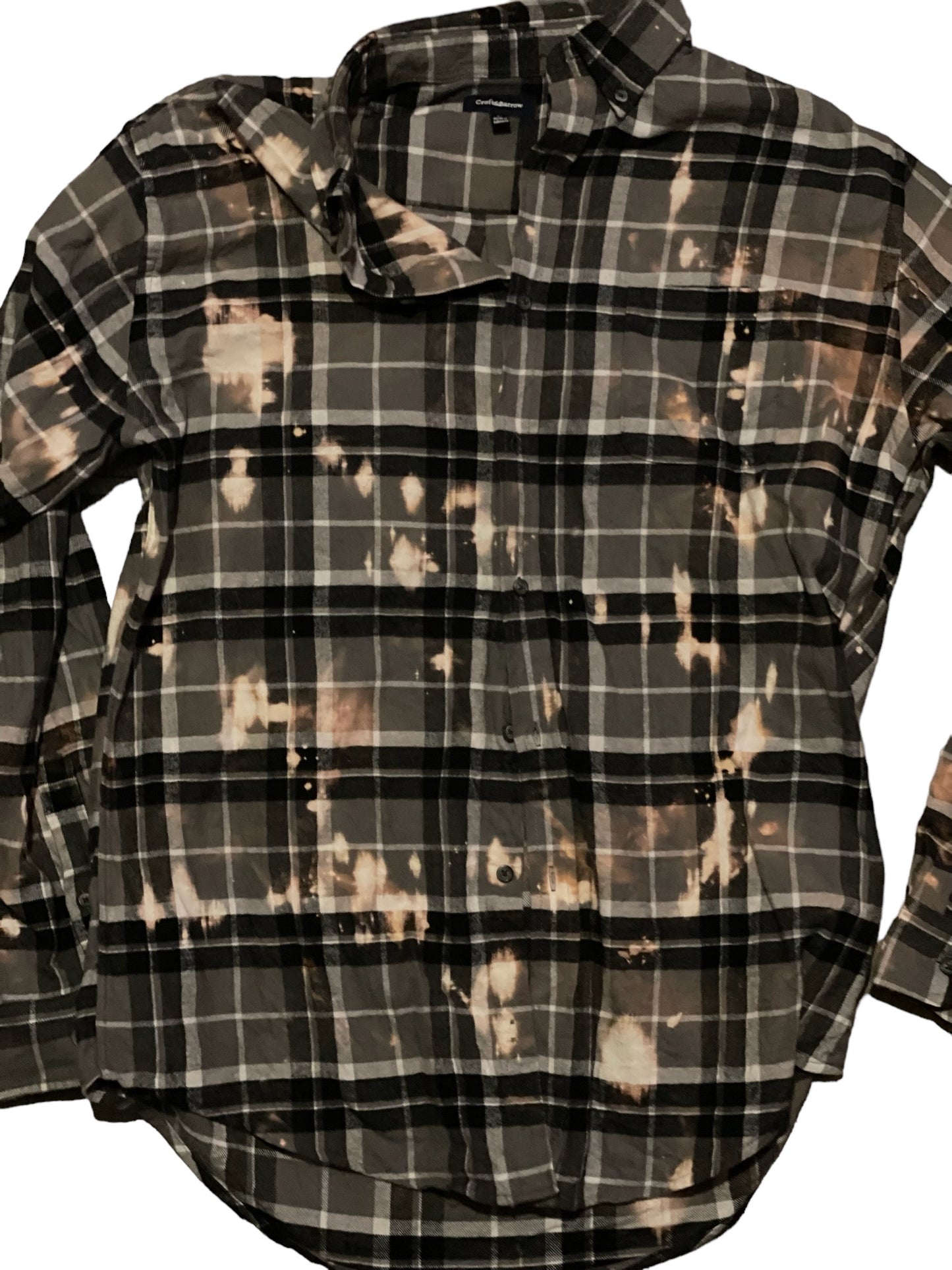 Ghost Face Graffiti New York Reworked Flannel