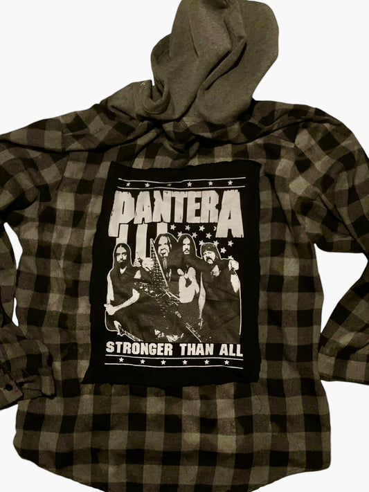 Pantera Recycled Band Flannel Large