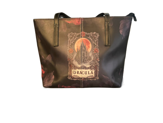 Dracula Zippered Tote