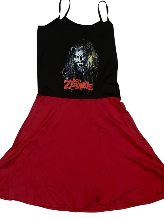 Rob Zombie Repurposed Tank Dress Medium