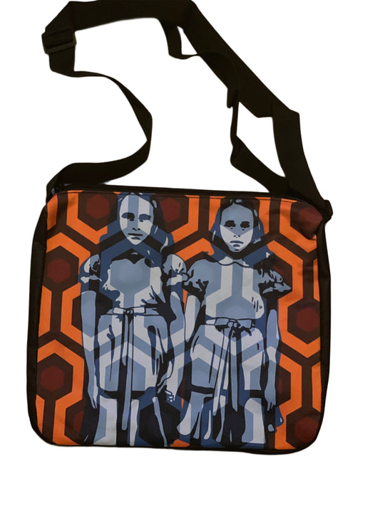 The Shining Twins Zippered Tote