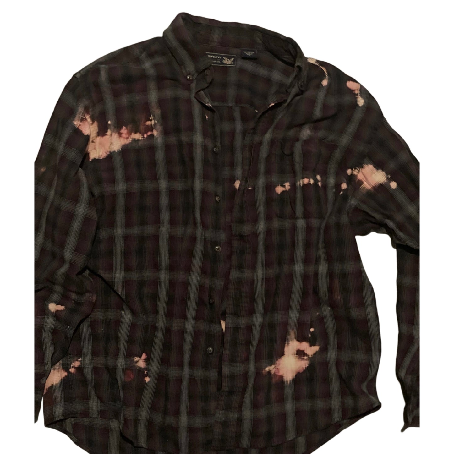 Stone Temple Pilots Upcycled Band Flannel Large