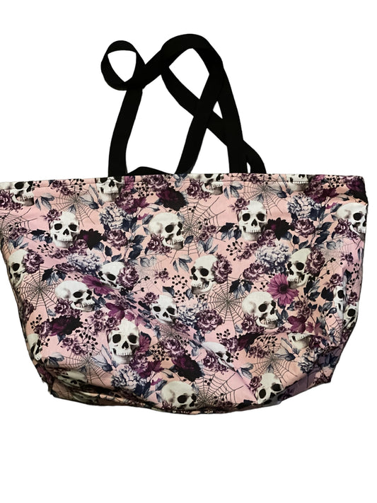 Floral Skulls - Pink and Purple