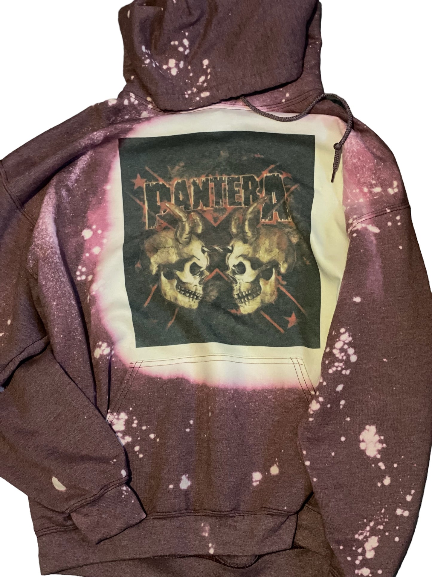 Pantera Bleached Band Hoodie