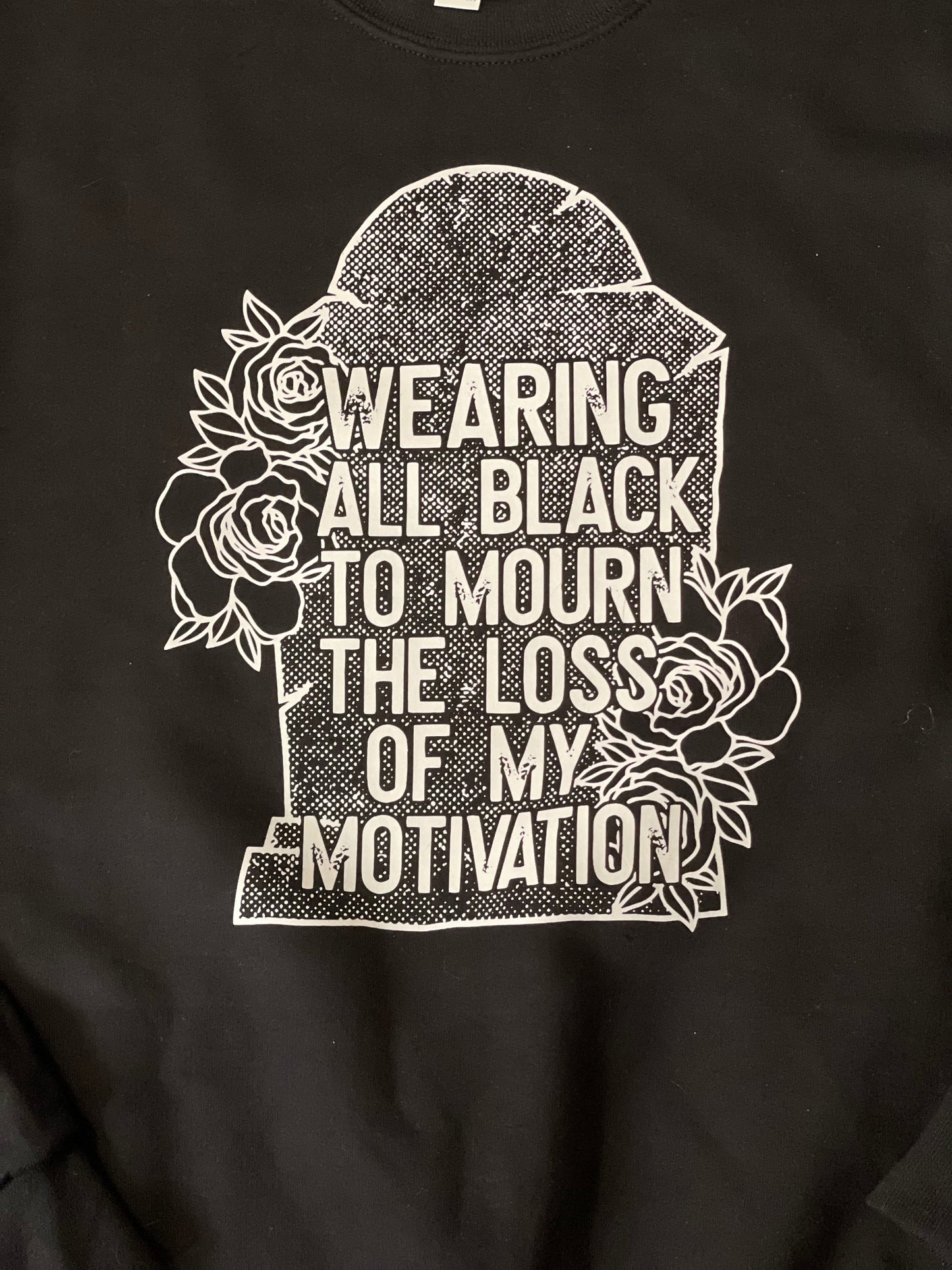 All Black Mourn My Motivation